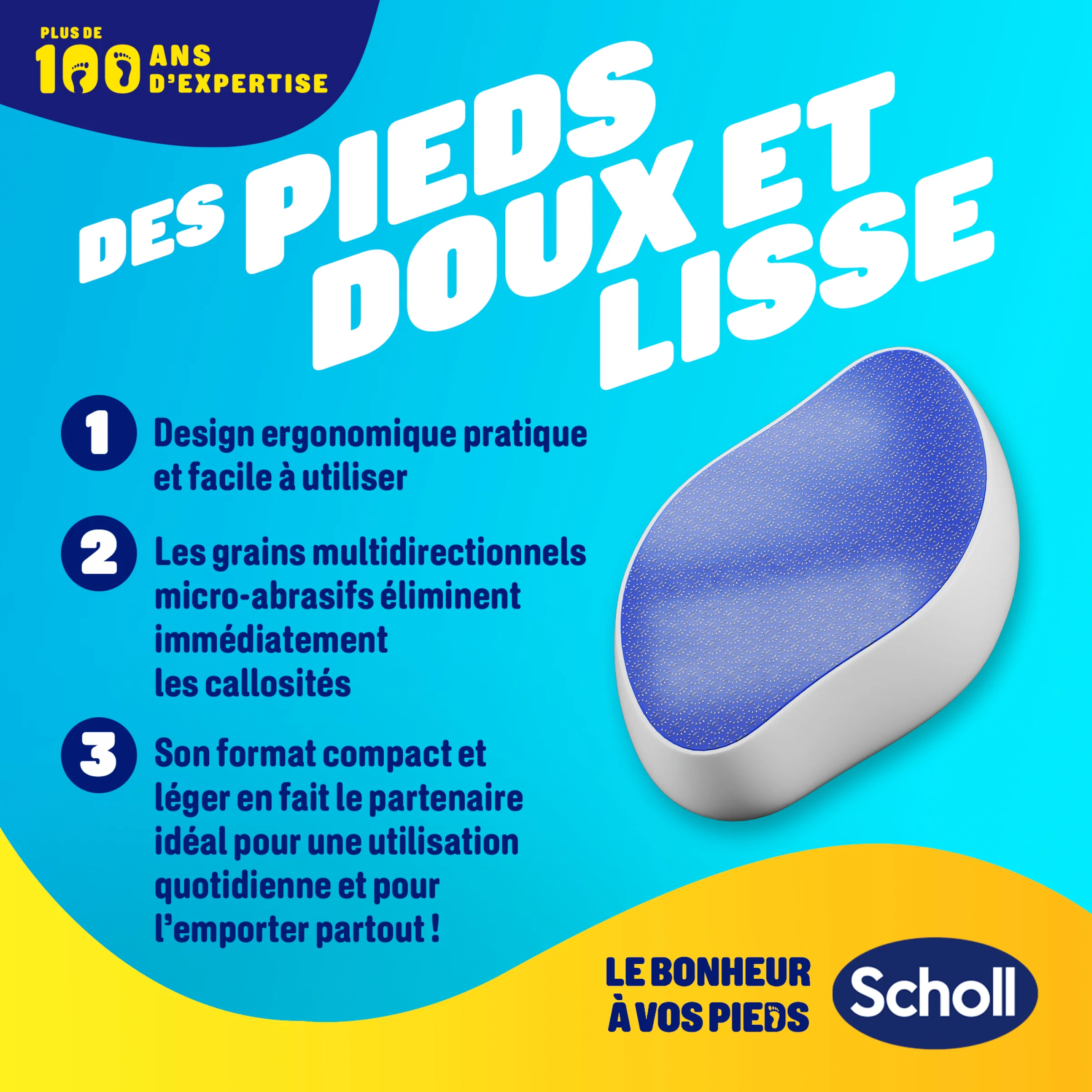 Râpe Scholl Anti-callosités Technologie Nano Verre - Image 4