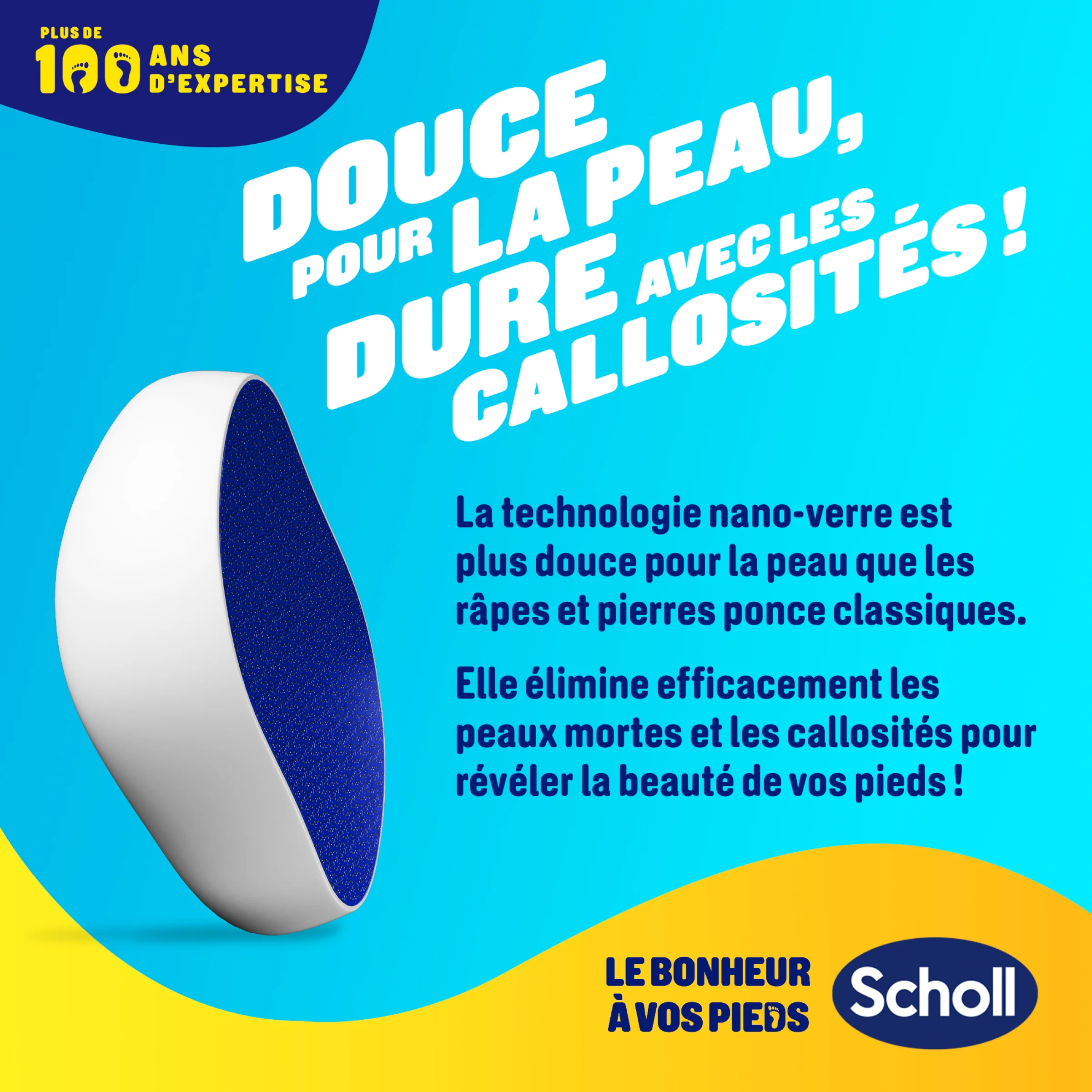 Râpe Scholl Anti-callosités Technologie Nano Verre - Image 6