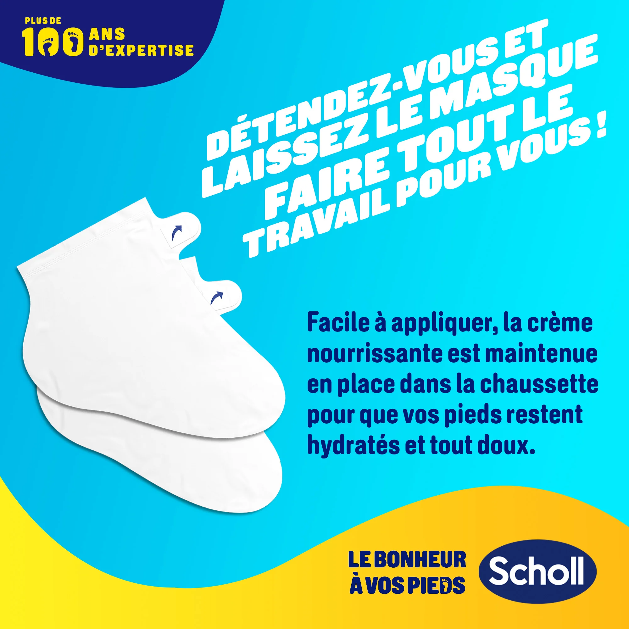 Scholl Masque Pieds Très Hydratant - Image 5