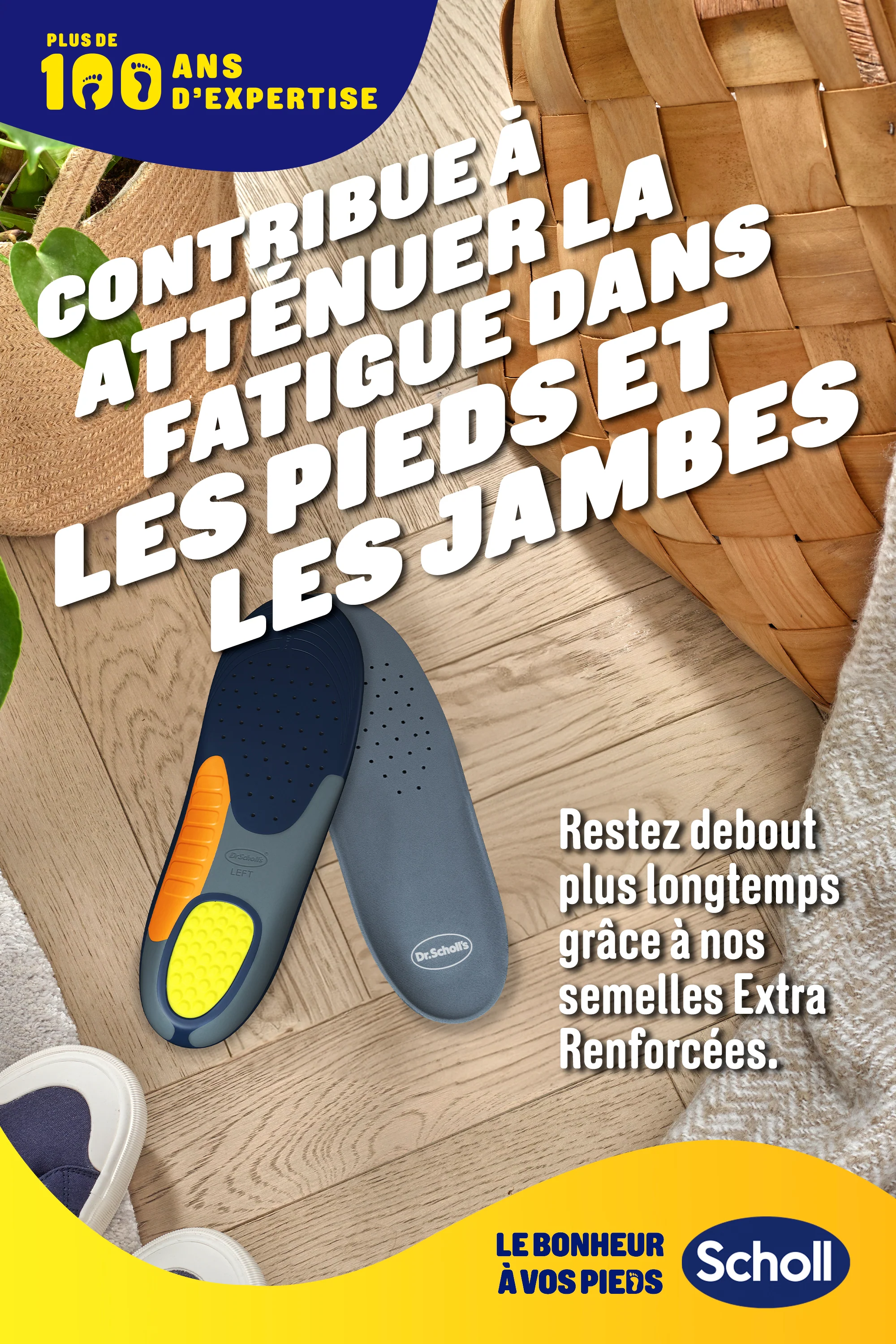 Scholl Semelles Extra Renforcées pour chaussures Hommes - Image 5