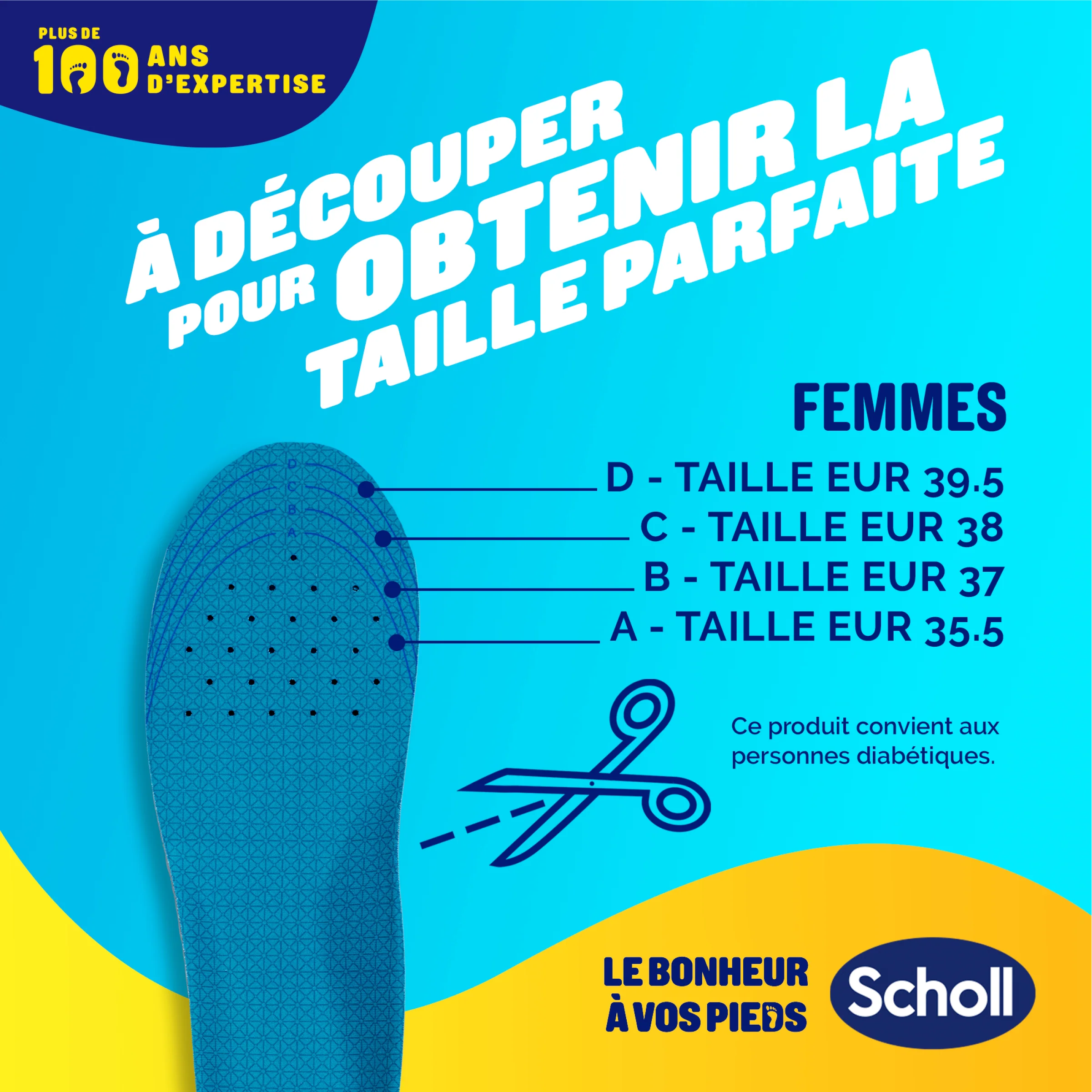 Semelles Scholl GelActiv Professionnel - Pointure 35.5-40.5 - Image 7