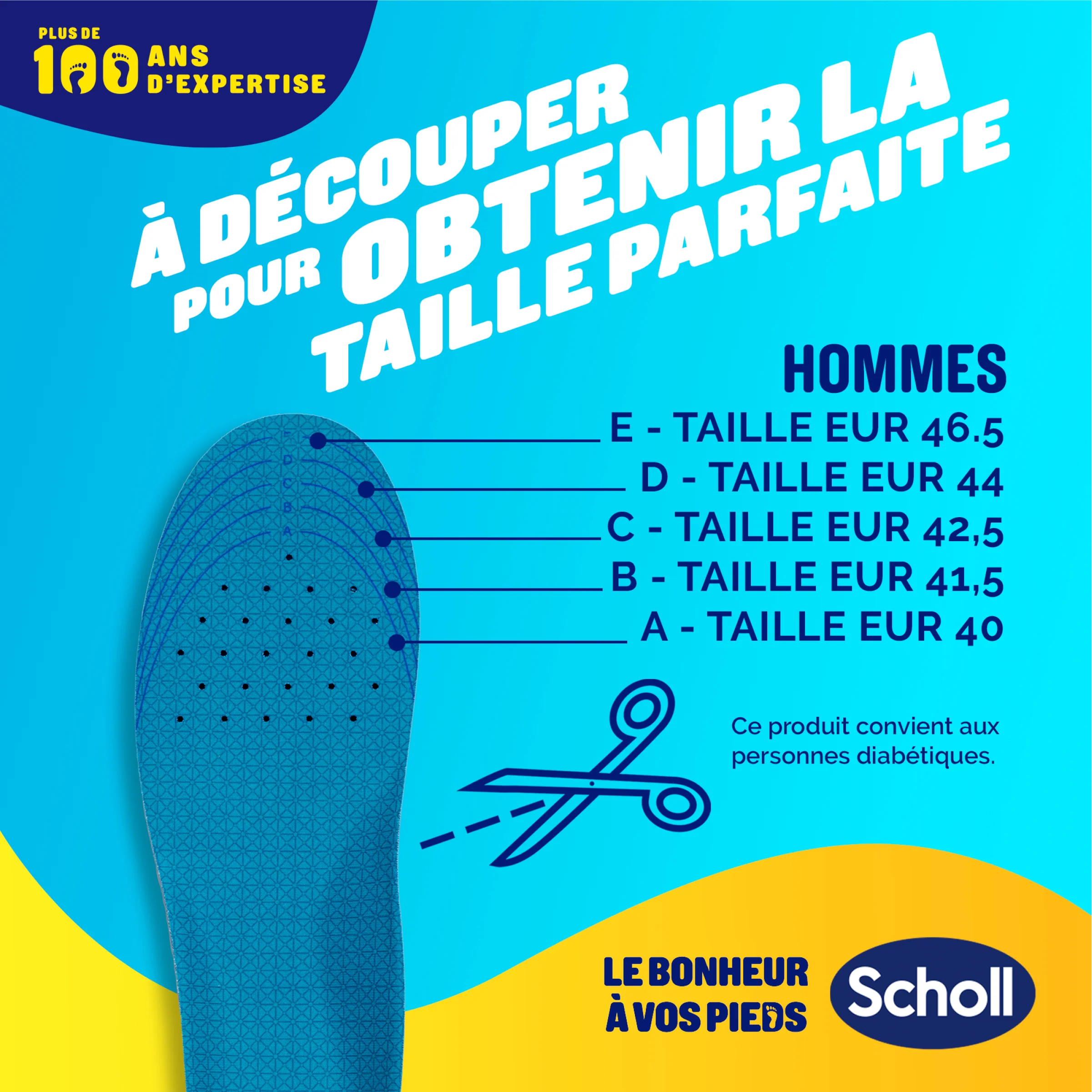 Semelles Scholl GelActiv Professionnel - Pointure 40-46.5 - Image 7