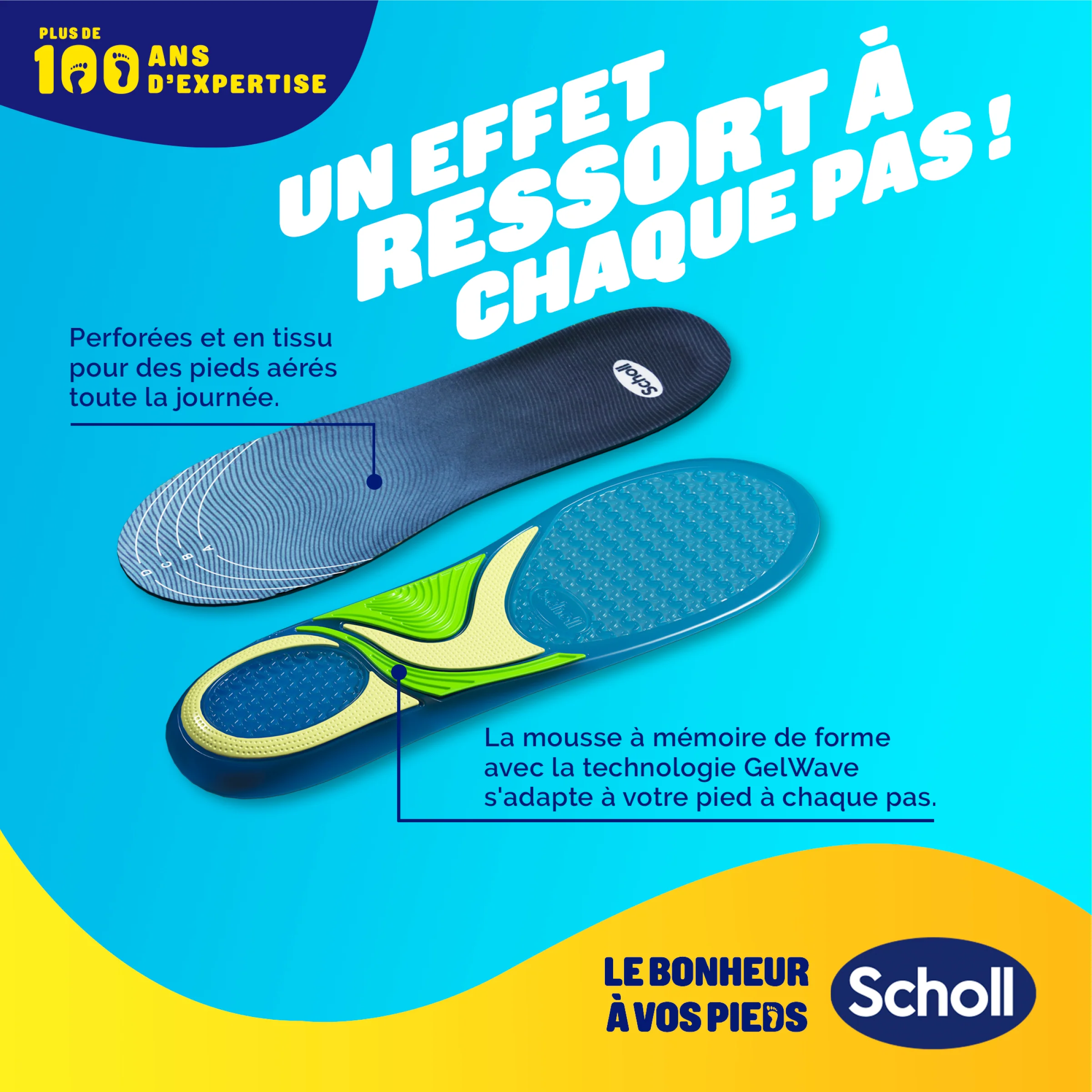 Semelles Scholl GelActiv Sport - Pointure 35.5 - 40.5 - Image 6